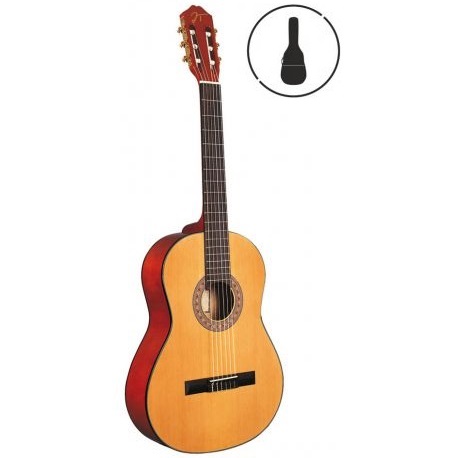 QGC10  GUITARRA CLASICA 3/4 + FUNDA OQAN