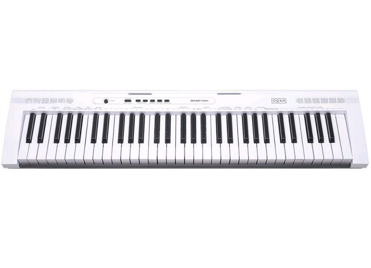 QKB61WH  TECLADO 61 TECLAS INTERACTIVO OQAN