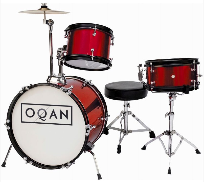 QPA3  BATERIA INFANTIL ACUSTICA ROJA