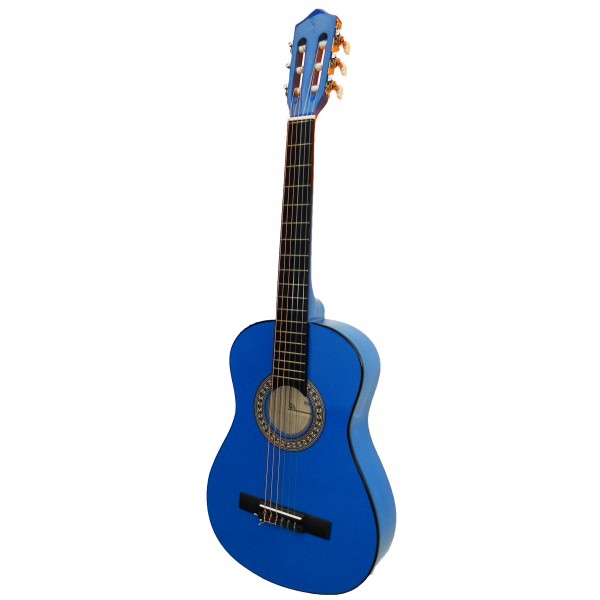 R10BL  GUITARRA CLASICA AZUL ROCIO