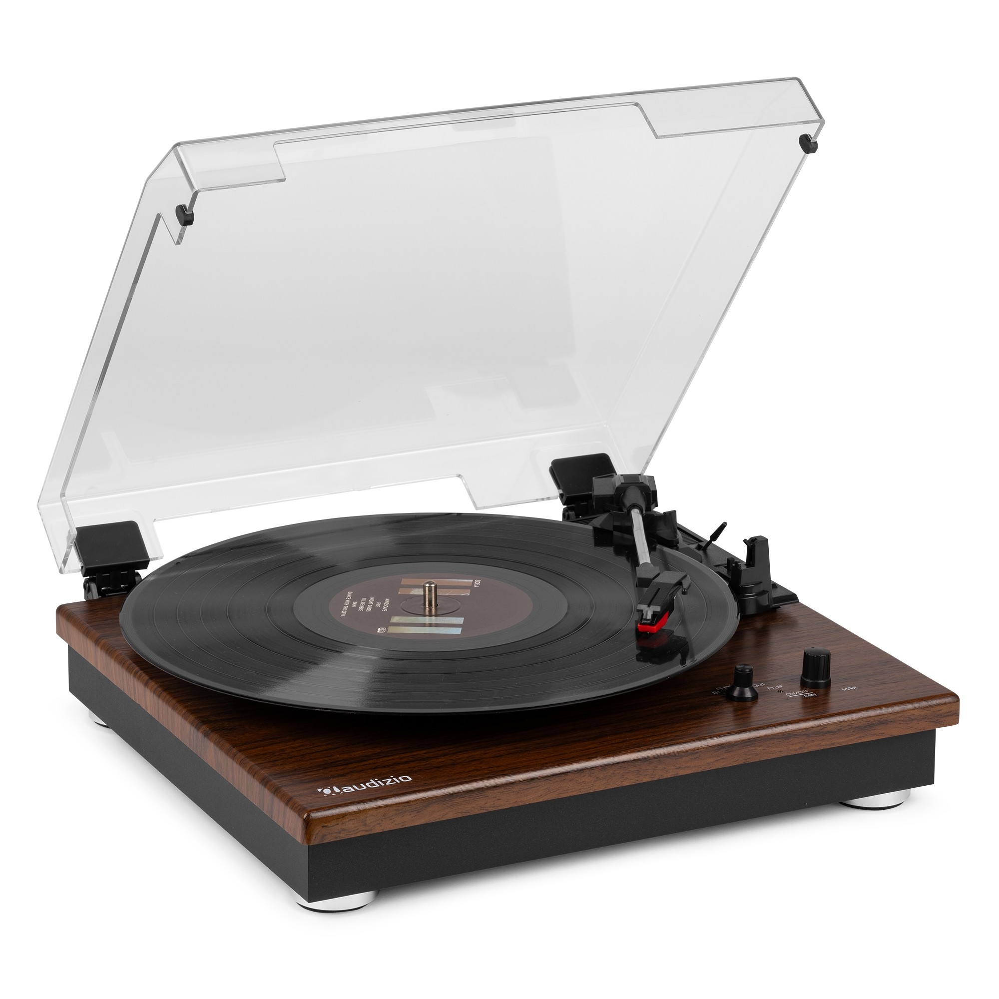 RP112D  GIRADISCOS CON BLUETOOTH MADERA OSCURA