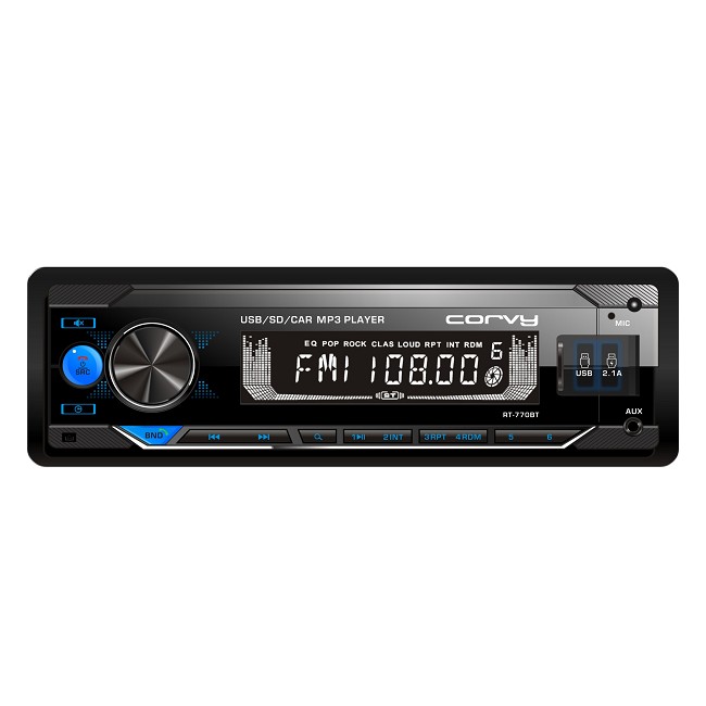 RT770BT  RADIO MP3, USB/SD BLUETOOTH CORVY
