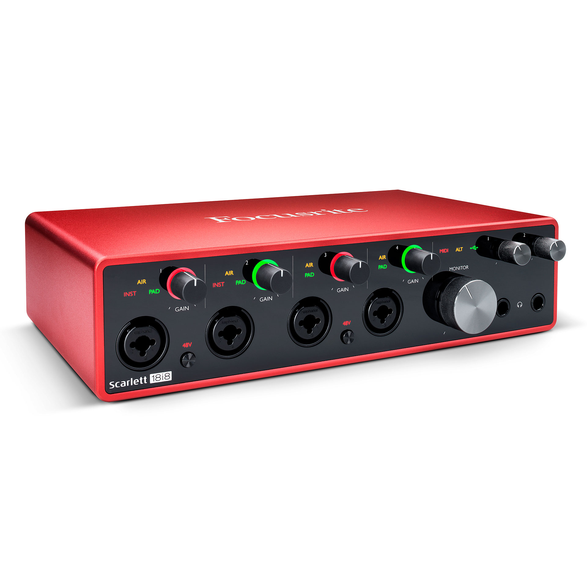 SCARLETT18I8  INTERFACE AUDIO USB 2.0  3RD FOCUSRITE