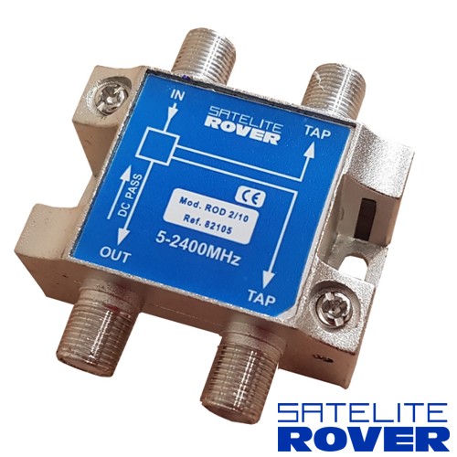 SR-82105  DERIVADOR PASANTE 10dB / 2 SALIDAS ROVER