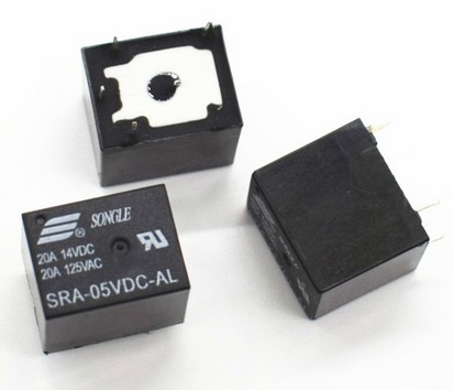 SRA05VDC-CL  RELE 5V 20A SPDT