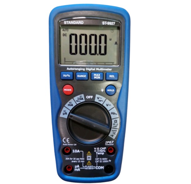 ST9927  MULTIMETRO DIGITAL 1000V AC/DC