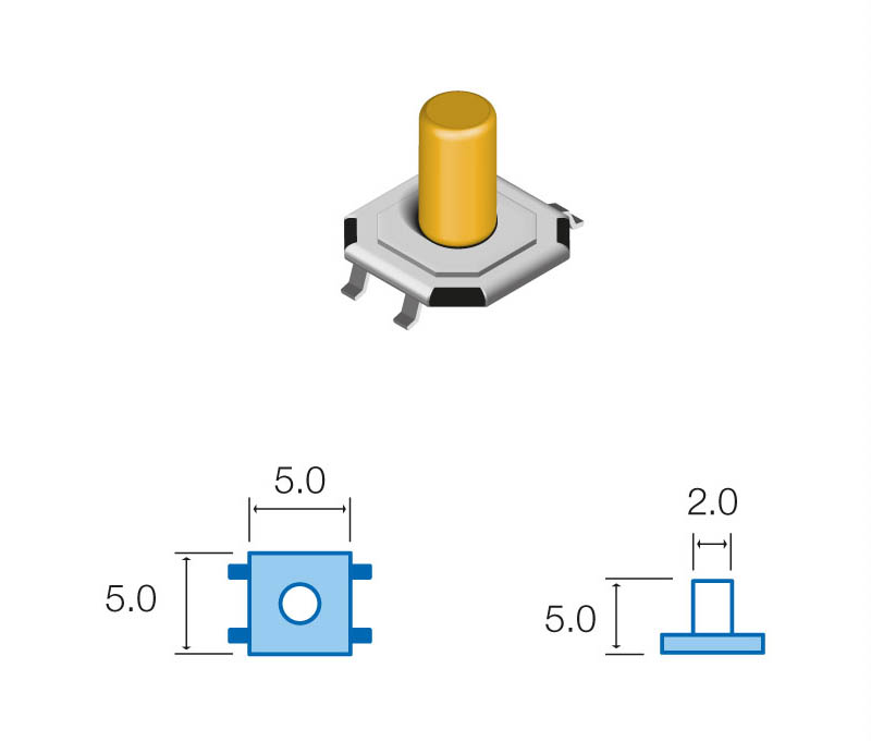 SW031  MICROSWITCH  SMD