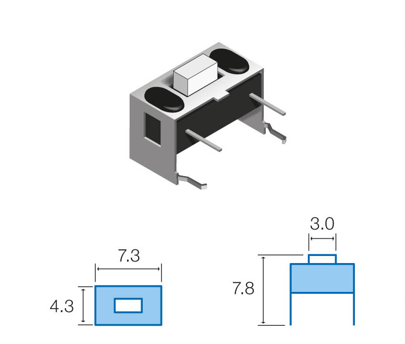 SW059  MICRO PULSADOR LATERAL