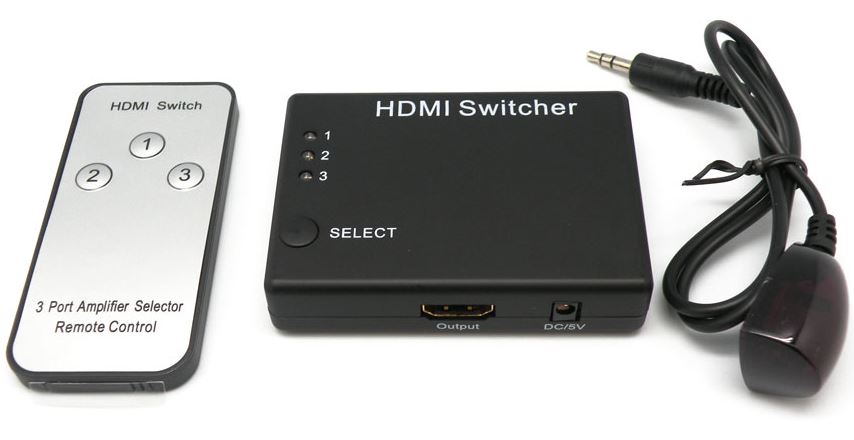 SY301  SWITCH HDMI 3 ENTRADAS C/MANDO