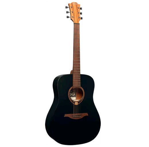 T70D-BLS  GUITARRA ACUSTICA NEGRO SATINADO LÂG