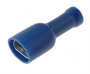 TE9862  TERMINAL AISLADO 6,3mm. FASTON AZUL