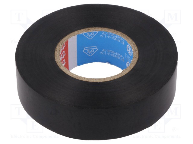 TESA-19/20BK  CINTA AISLANTE PVC 19mm 20mts NEGRO TESA