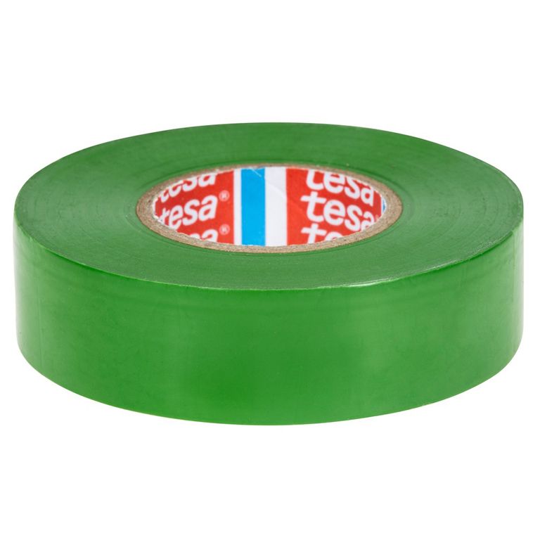 TESA-19/20GR  CINTA AISLANTE PVC 19mm 20mts VERDE TESA