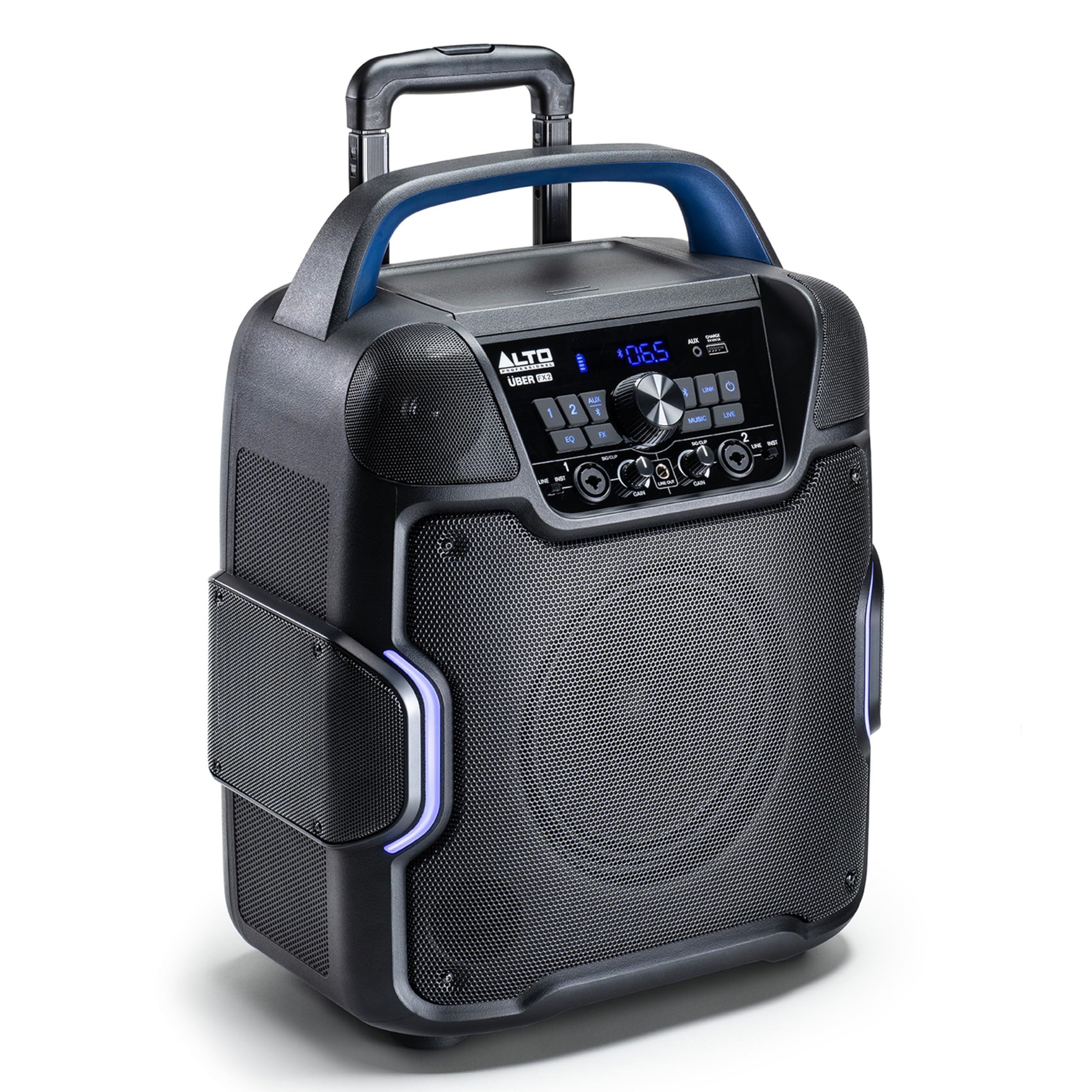 UBERFX2  BAFLE PORTATIL RECARGABLE 200W ALTO