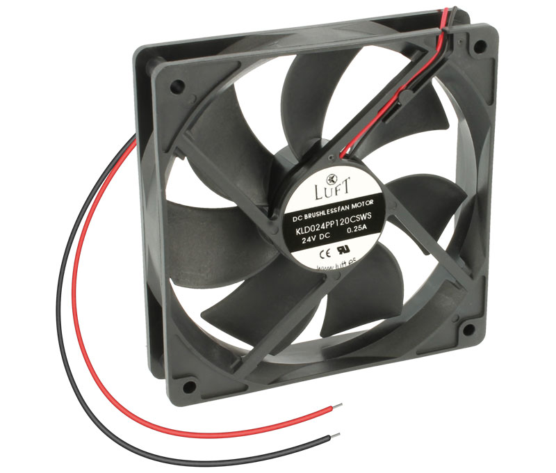 VEN042  VENTILADOR 120x120x25mm 24VCC