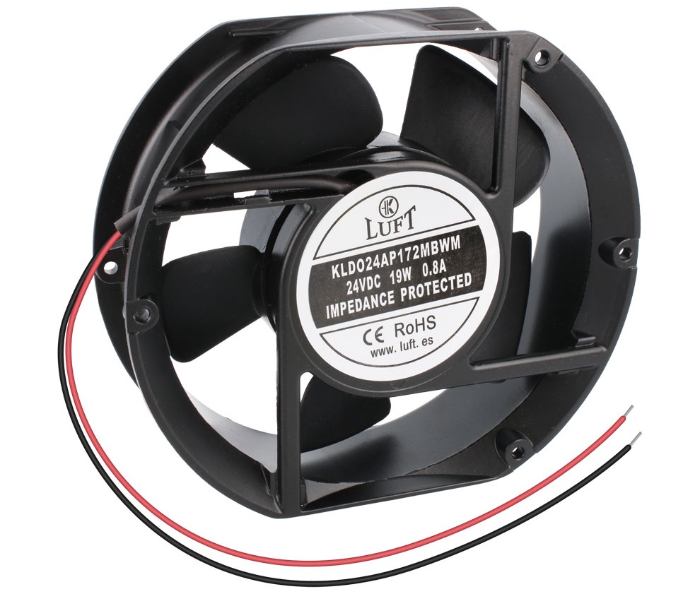VEN060  VENTILADOR 24VCC 172x150x51mm