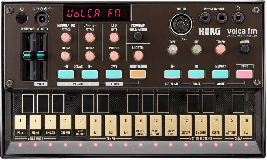 VOLCAFM  SINTENTIZADOR KORG VOLCA FM