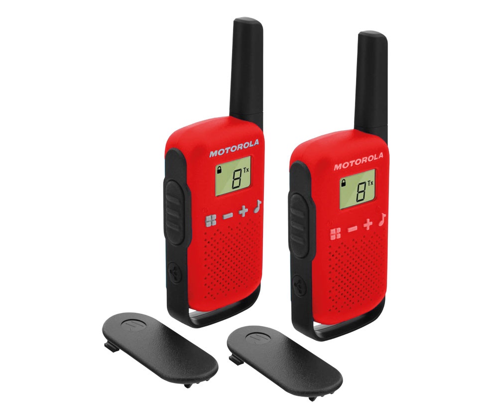 WALKIE016RJ  CONJUNTO 2 WALKIE-TALKIES 16 CANALES 4KMS.