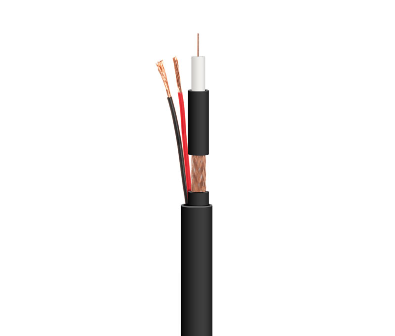 WIR9062  CABLE RG59/75 OHM 6,10MM + ALIMENTACION (PRECIO POR METRO)