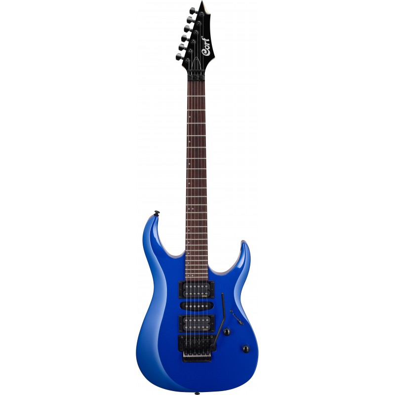 X250KB  GUITARRA ELECTRICA AZUL CORT