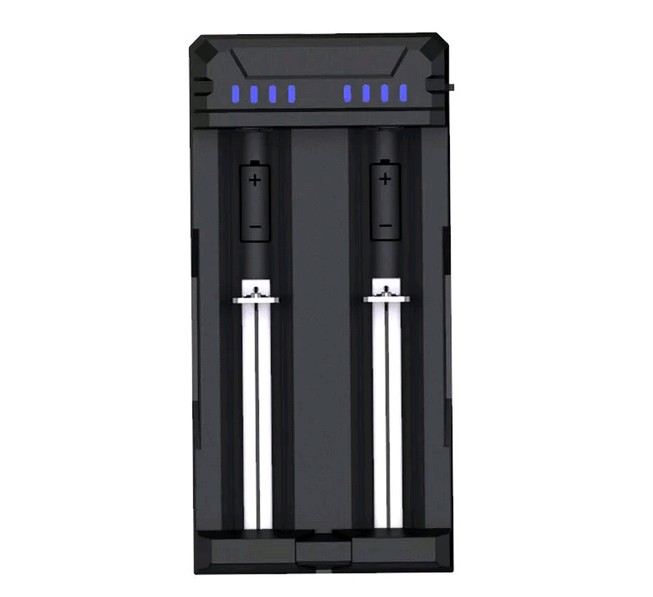XTAR-FC2  CARGADOR 2x BATERIAS LITIO, NI-CD, NI-MH
